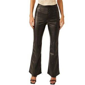 We The Free Uptown High Rise Faux Leather Pants Size 6